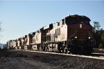 Eastbound intermodal comes up the grade